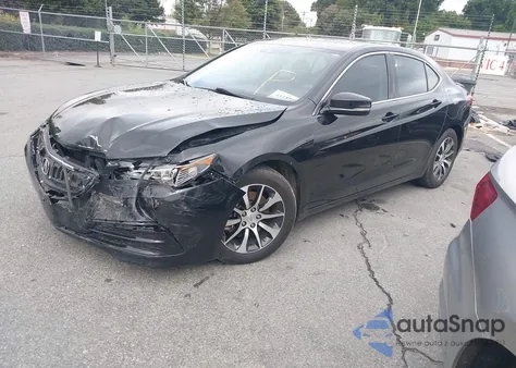 2015 Acura Tlx Tech из США, поврежденный, VIN 19UUB1F59FA010549